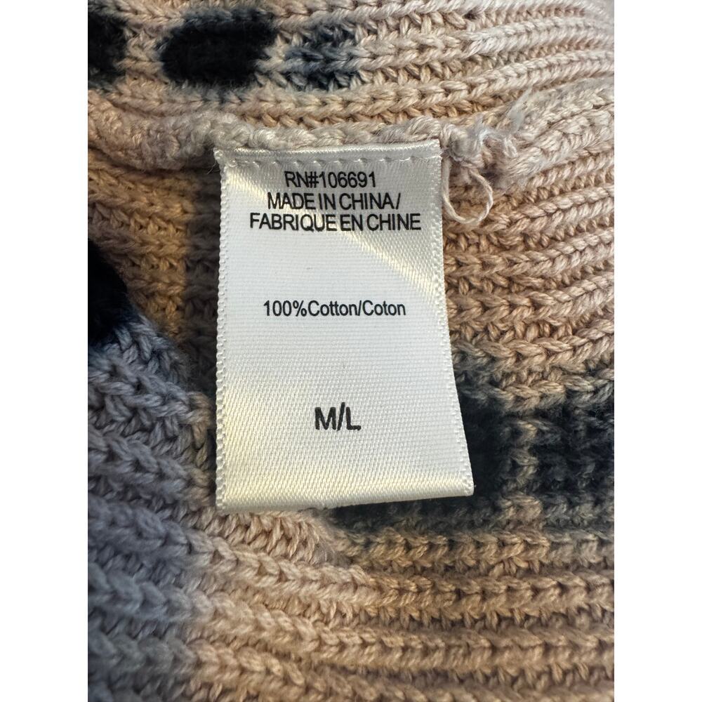 Young Fabulous & Broke Cameron Turtleneck Sweater Apricot Cloud Bamboo Size M/L - Picture 6 of 7